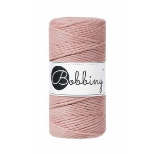 Bobbiny Makramé fonal 3 mm/Blush/