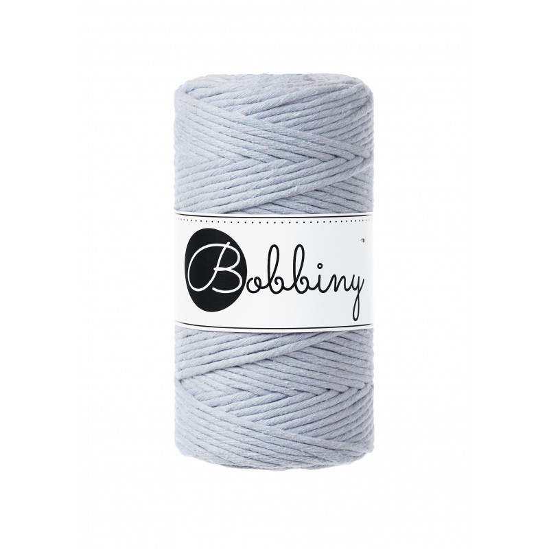 Bobbiny Makramé fonal 3 mm/Iris/