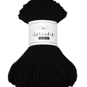 Splendid Prémium Zsinórfonal 5 mm /Fekete/
