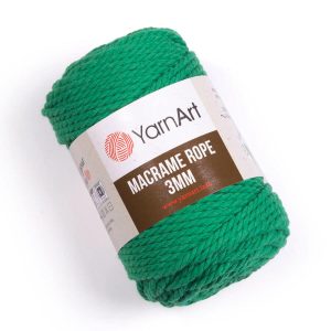 YarnArt 3 mm Sodrott fonal (kifésülhető) /Fenyőzöld/759