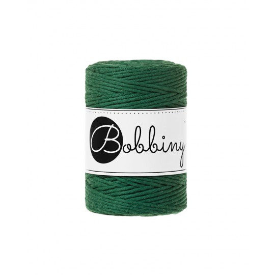 Bobbiny Makramé fonal 1,5 mm /Pine Green//