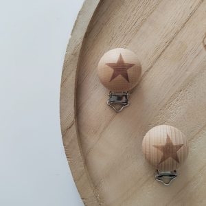 Gyerek cumitartó csipesz/Csillag/