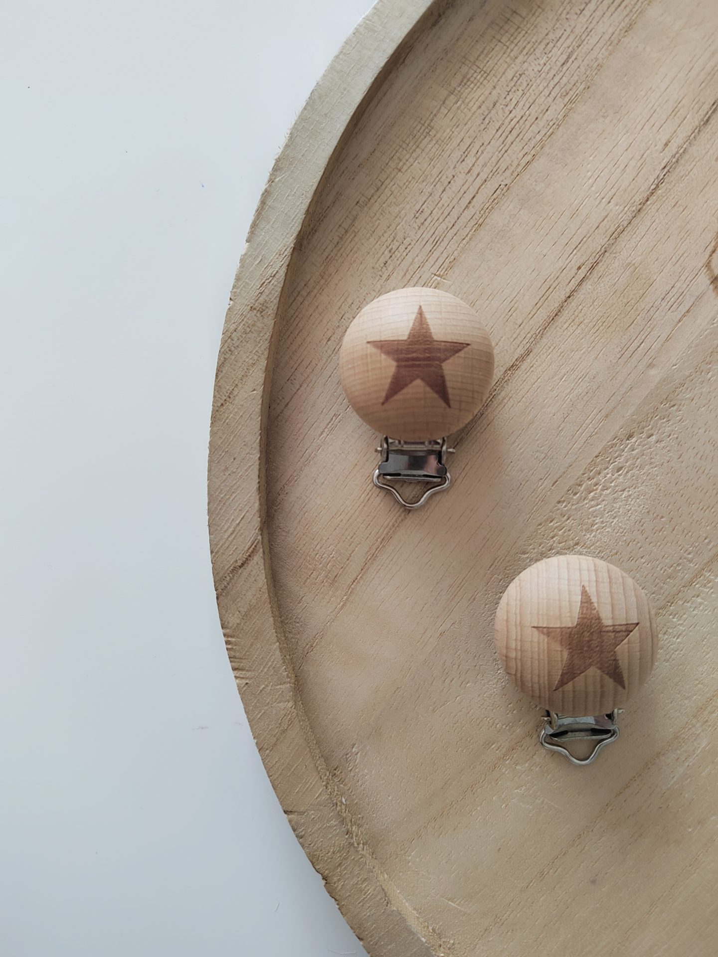 Gyerek cumitartó csipesz/Csillag/