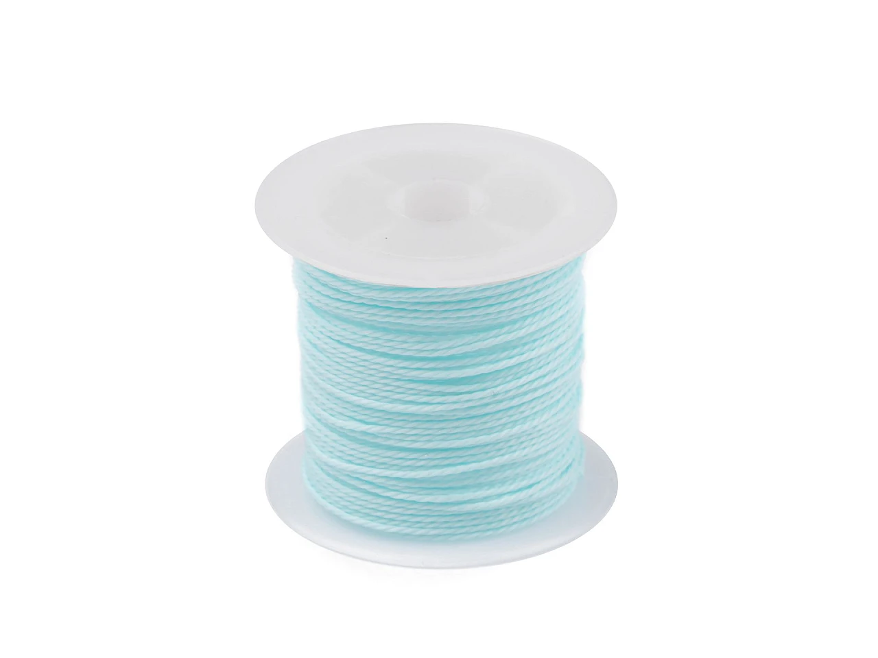PES madzag fonott Ø1 mm viaszos/Menta/