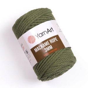 YarnArt 3 mm Sodrott fonal (kifésülhető) /Avokado/787