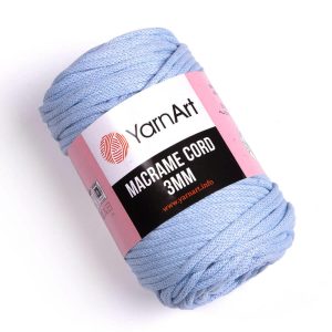 YarnArt Zsinórfonal 3 mm /Világoskék/760
