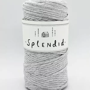 Splendid Makramé fonal 3 mm/Világosszürke/