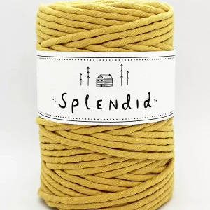 Splendid Makramé fonal 5 mm/Okker/