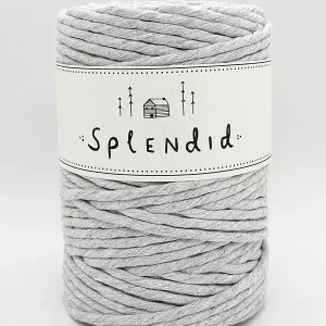 Splendid Makramé fonal 5 mm/Világosszürke/