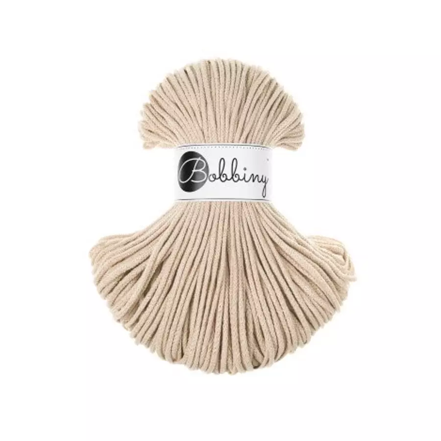 Bobbiny Zsinórfonal Junior 3 mm /Warm Beige/