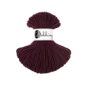 Bobbiny Zsinórfonal Junior 3 mm /Burgundy/