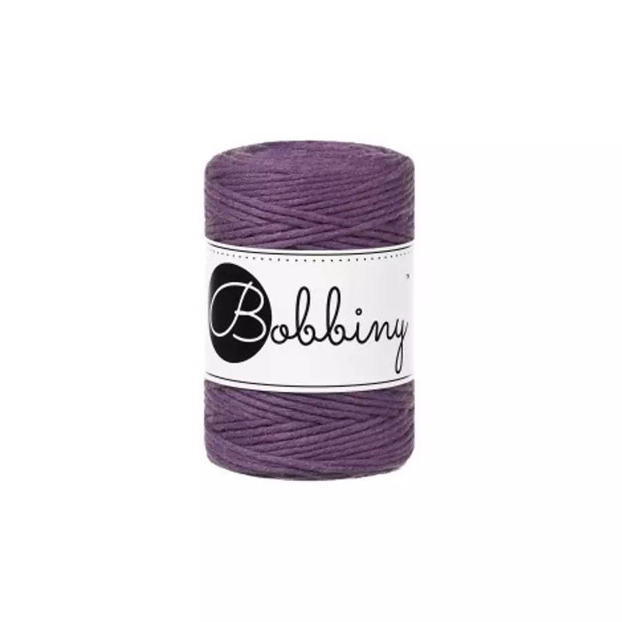 Bobbiny Makramé fonal 1,5 mm /Violet/