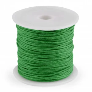 Pamutzsinór viaszos 1 mm /Írzöld/