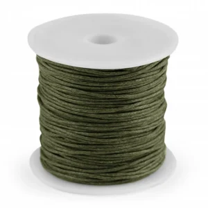 Pamutzsinór viaszos 1 mm /Khaki/