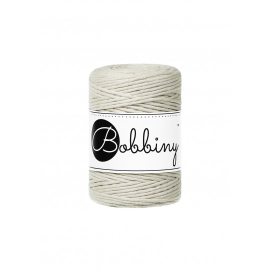 Bobbiny Makramé fonal 1,5 mm/Cashmere Beige/