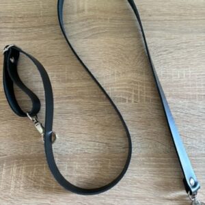 Prémium Bőr Crossbody /Fekete/