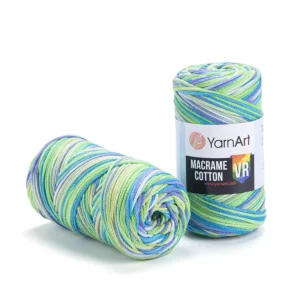 YarnArt Zsinórfonal 2 mm /VR Menta szinátmenetes/920