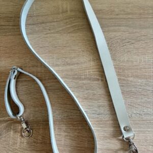 Prémium Bőr Crossbody /Krémfehér/