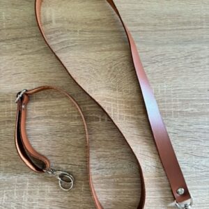 Prémium Bőr Crossbody /Őzbarna/