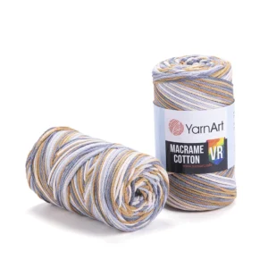 YarnArt Zsinórfonal 2 mm /VR Barna szinátmenetes/918