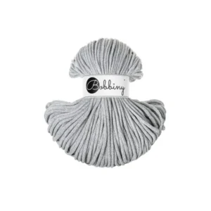Bobbiny Classic zsinórfonal 4 mm - LIGHT GREY