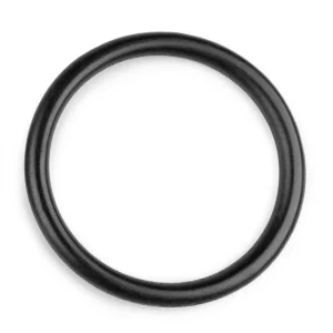 Tömör fa karika -Táskafül-14 cm/Fekete/